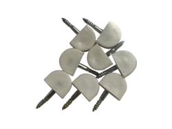 Soporte EDM Estantes Pequeño Redondo Blanco 8 Unidades