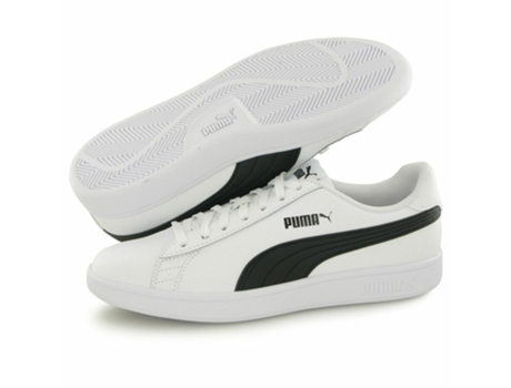 Zapatillas PUMA Smash v2 L Hombre (38 - Blanco)