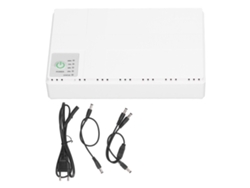 Mini Fuente De Alimentación Ininterrumpida (ups) De 5v, 9v Y 12v Con Salida Usb De 5v Y 2a Para Cámaras Y Routers (enchufe Europeo De 85-265v).