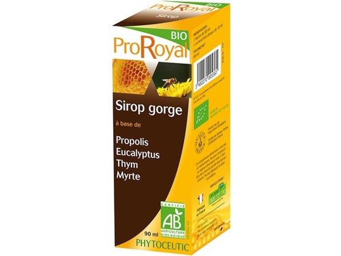 Aceite Essencial PROROYAL Xarope Garganta Bio (90 ml)