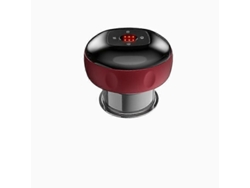Masajeador terapéutico GOKOCO Smart con ventosa, dispositivo de masaje eléctrico y luz roja.