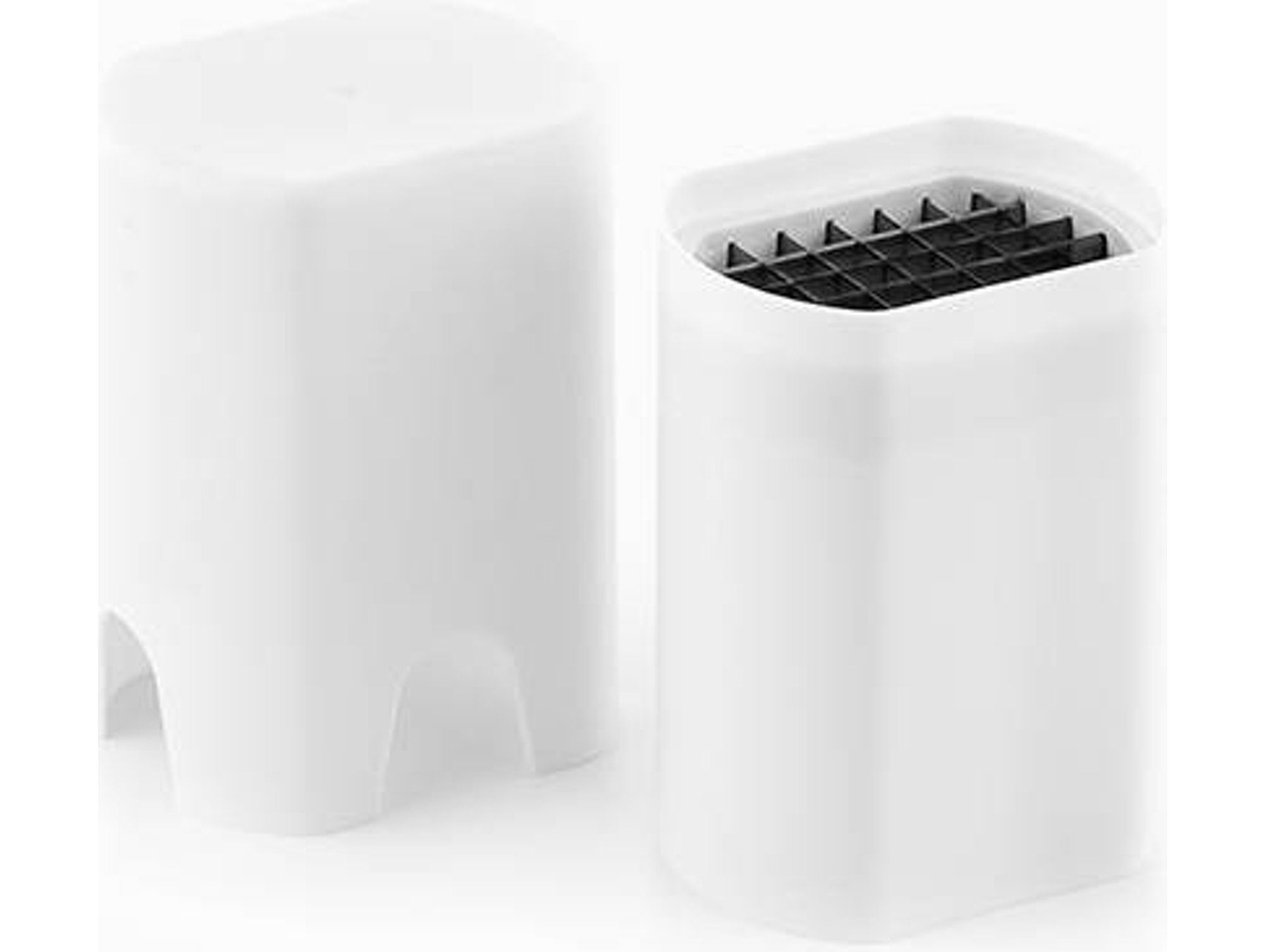 Cortador de Patatas BRAVISSIMA KITCHEN Blanco
