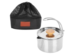 Hervidor Plegable De Acero Inoxidable Para Café, Té, Camping, Picnics Y Barbacoas.