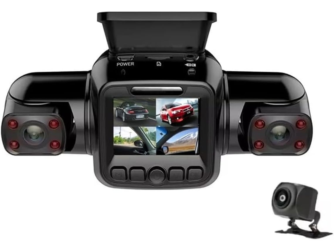 Sistema De Grabación De Vídeo Para Salpicadero De Coche De 4 Canales Y 1080p