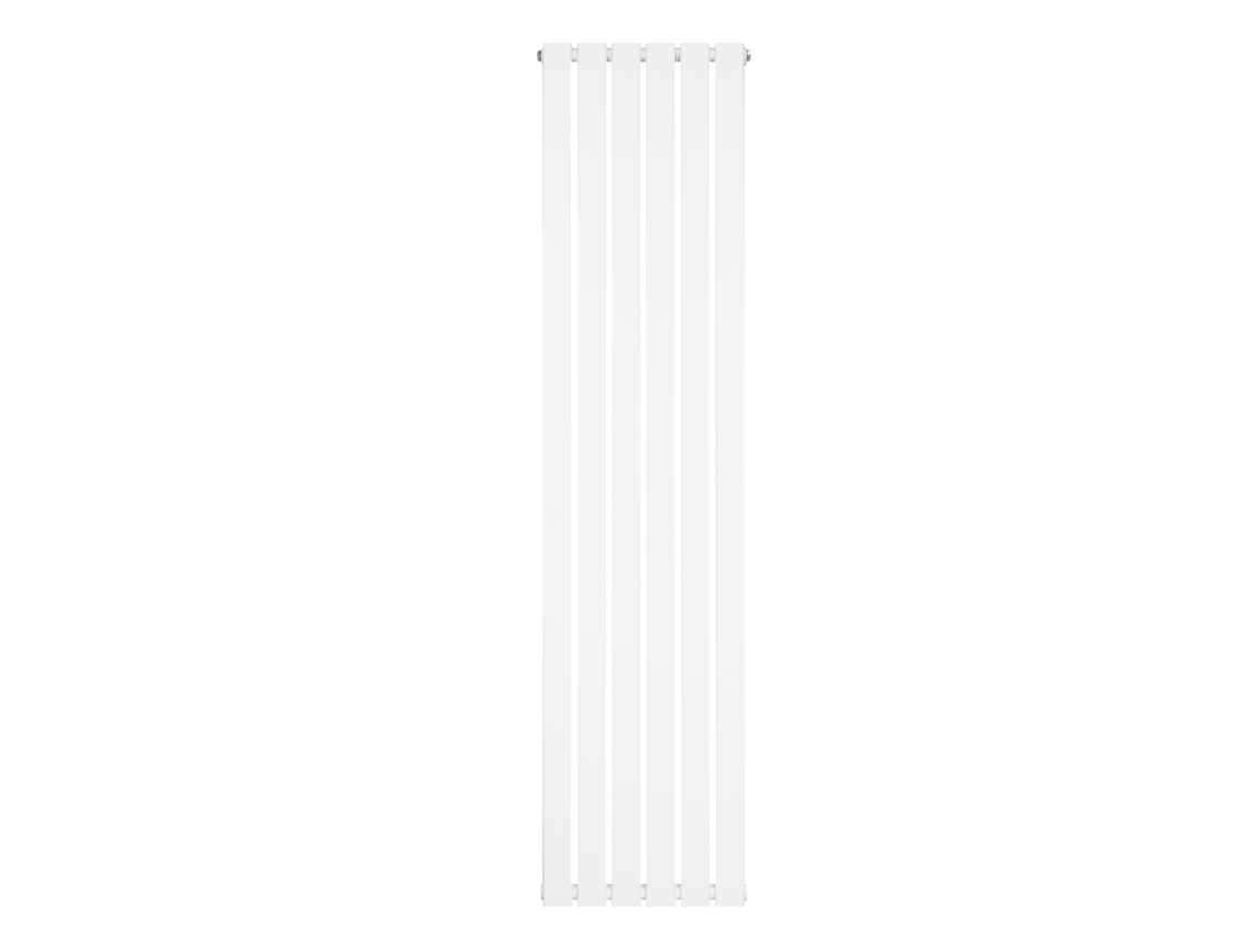 Radiador plano de una columna, 1800 x 420 mm | Blanco | 1059 W | Acero al carbono duradero | Fácil instalación | Calefacción