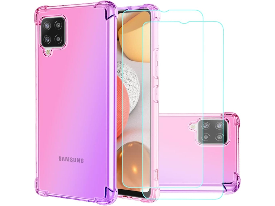 Conjunto de Protectores de Pantalla Gradient Protetora para Samsung Galaxy A42 5G HONGWE. Transparente (2un)