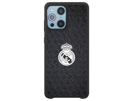 Funda Móvil Oficial Real Madrid para Oppo Find X3 PHONECASES3D Piel Sintética Negro