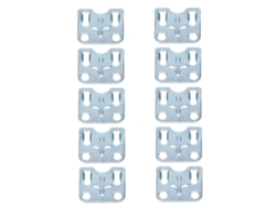 10 Piezas De Placas Guía De Varillas De Empuje De Hierro, Accesorios Para Generadores De Gasolina 168f Y Motores Diésel.