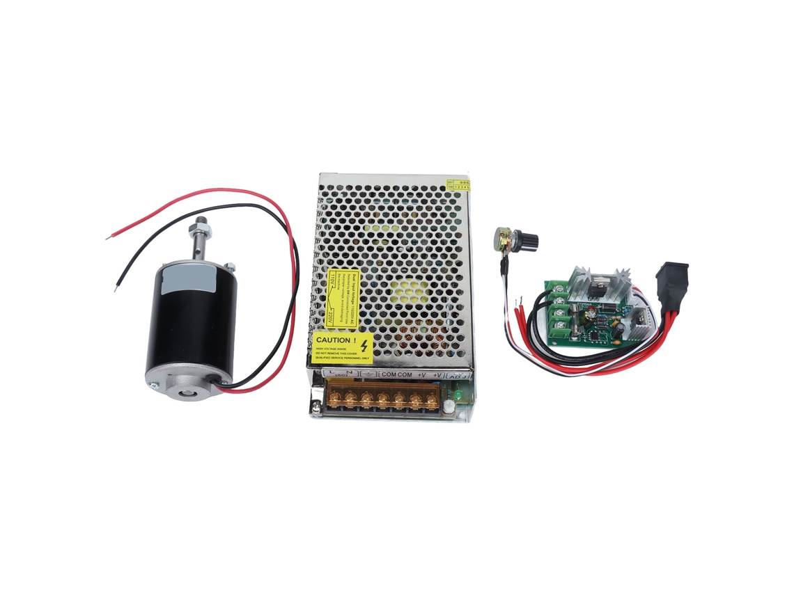 Motor Eléctrico De Cc De Alta Velocidad Con Regulador 30w 24v 7000 Rpm Xd-3420