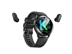 Reloj inteligente 2 en 1 con auriculares, reloj inteligente, auriculares Bluetooth verdaderamente inalámbricos, Ly Ebike