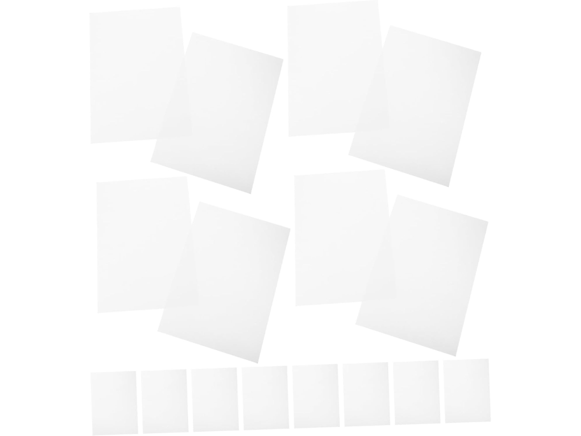 100 Hojas De Papel Grueso Multiusos En Blanco Para Impresoras