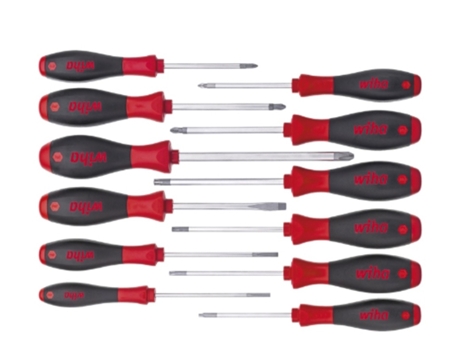 WIHA Juego de destornilladores SoftFinish® en surtido de 12 unid. (41002)