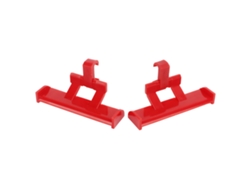 2 Piezas De Adornos Para Zapatos Con Cola Colgante, Accesorios Para Zapatos Con Agujeros Rojos Para Fiestas, Uso Diario, Trabajo, Escuela Y Vacaciones.