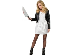 Disfraz de Mujer DISFRAZZES Muñeca Diabólica Blanca (Talla: S)
