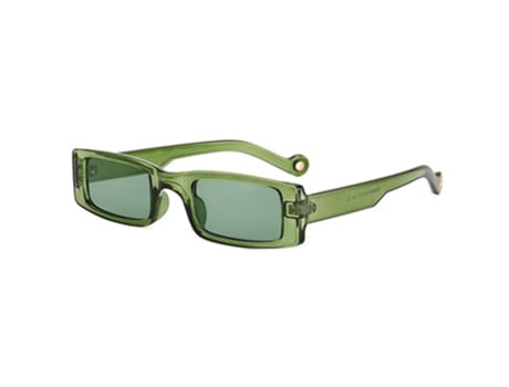 Gafas De Sol Retro Montura Pequeña - Montura Verde Film Verde Gafas De Sol Retro Montura Pequeña - Montura Verde Film Verde JEIIBRZUI