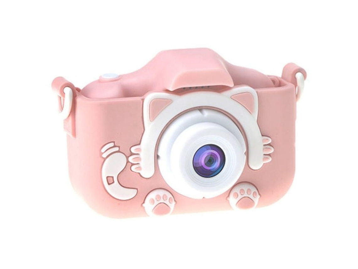 Cámara digital para niños K1C Versión actualizada 600Mah Oem Pink Cat Cover