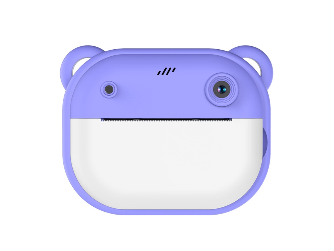 Siurn Hd 1080p Cámara Instantánea Pantalla De 2 Pulgadas (tarjeta De Memoria 32g Lector De Tarjetas) Púrpura
