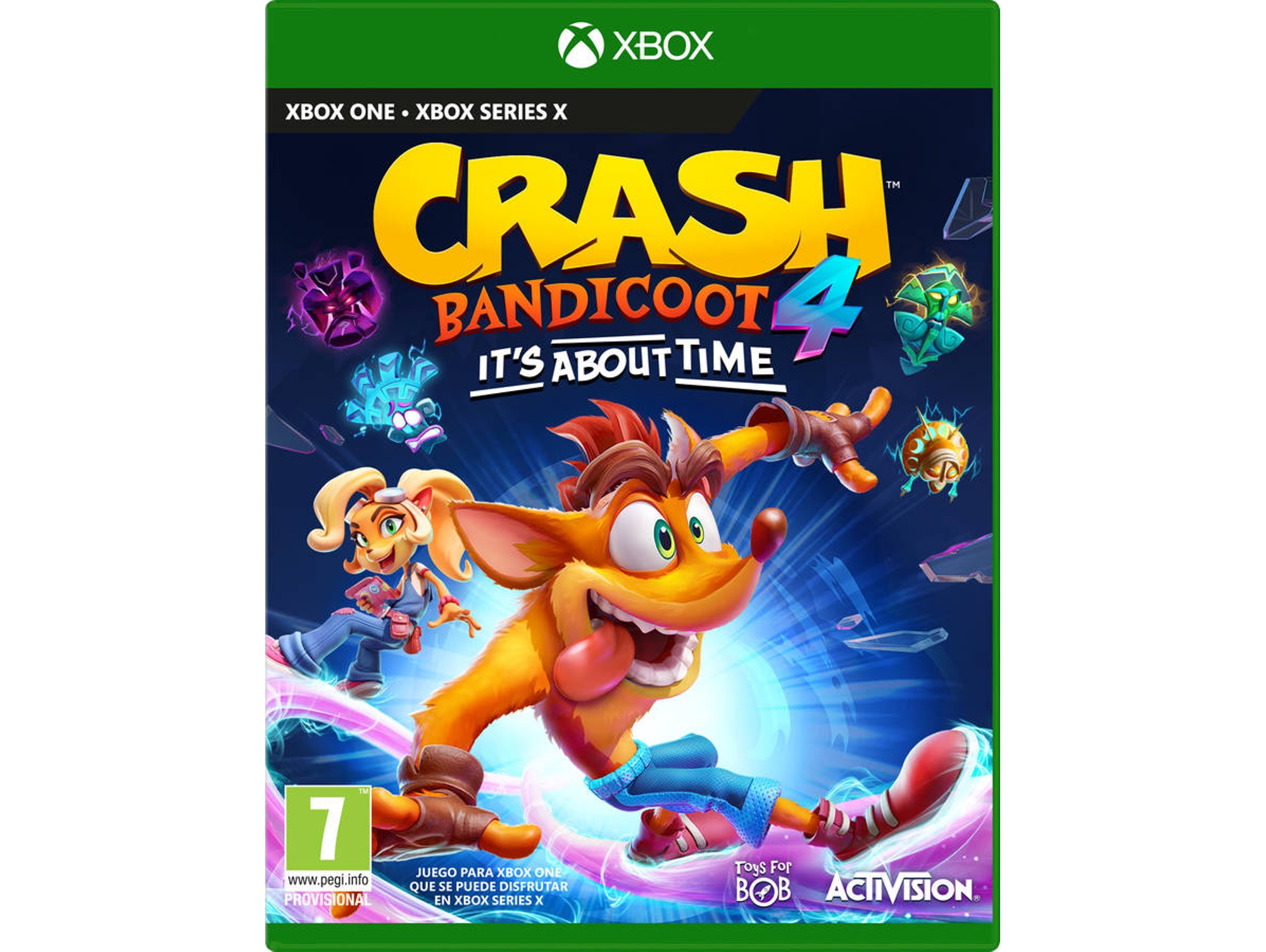 Juego Xbox One Crash Bandicoot 4 It´s about time (Aventura - M7)