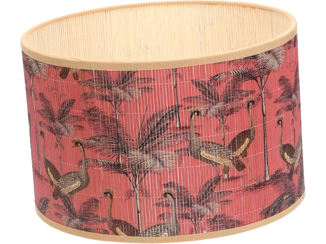 Elegante Lámpara De Mesa De Bambú Para Uso En Interiores.