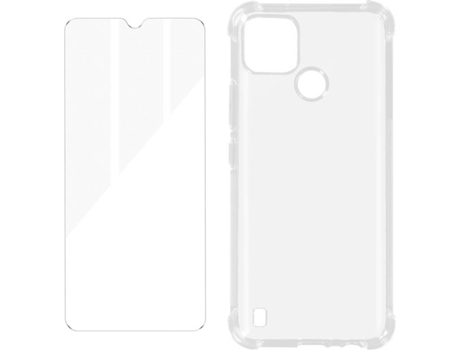 Carcasa + Protector de Pantalla Realme C25Y AVIZAR Transparente