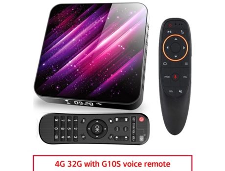 Box Smart Tv Tp03 H616 Android 10 4 + 32g D Video 2.4g 5ghz Wifi Bluetooth 4 + 32G_Eu plug + G10S control remoto