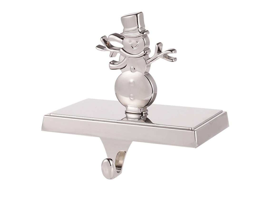 Gancho Para Árbol De Navidad, Fabricado En Metal Plateado, Ergonómico, Para Uso Diario.