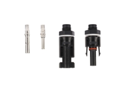 Conectores solares macho y hembra para inversor fotovoltaico, conector fotovoltaico, combinador, 1000 V CC
