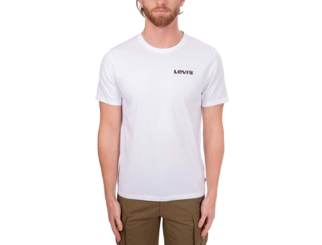 Camiseta de Hombre LEVIS Blanco (2XL)