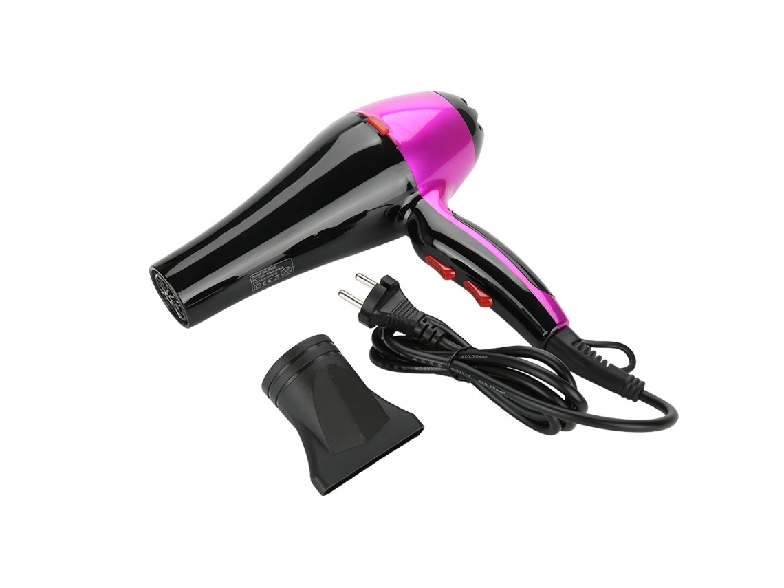 Secador De Pelo Eléctrico Profesional Con Iones Negativos Y Termostato