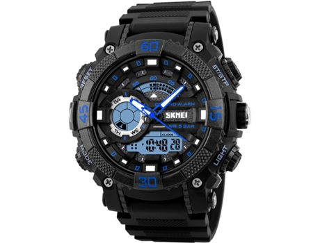 VEANXIN Relojes de pulsera para mujer con pulsera de acero inoxidable resistente al agua-Azul