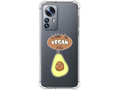 Carcasa para Xiaomi 12 Pro 5G TUMUNDOSMARTPHONE Dibujos Antigolpes Vegan Life Multicolor