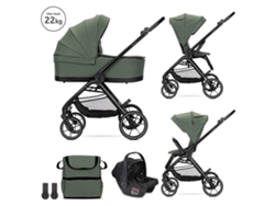 Cochecito Venice Green Trio con asiento de coche Aria Luxe tamaño I de Lorelli