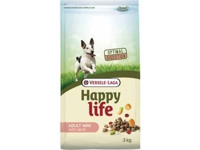 Pienso para Perros VERSELE-LAGA Vida Saludable (3Kg - Seco - Razas Pequeñas - Adulto - Sabor: Cordero)