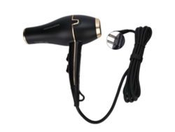 Secador De Pelo Profesional 2400w Iones Negativos Ajustable Electrico Hogar Secador De Pelo Negro