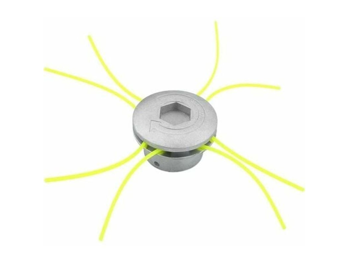 Cabezal De Cepillo Universal De Aluminio Para Jardín, Césped, Patio, Tete Universelle Bobineaux