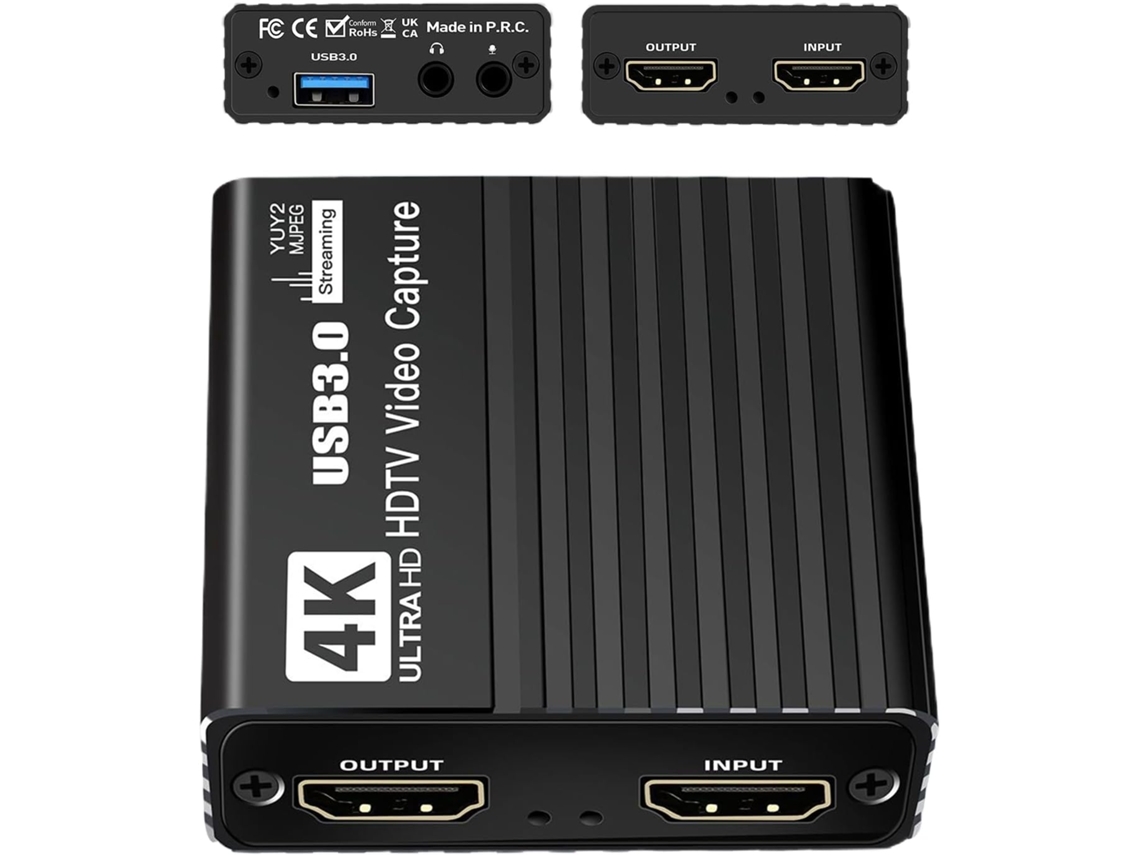 Tarjeta De Grabación Usb, Grabación Hd 1080p, Edición De Audio.