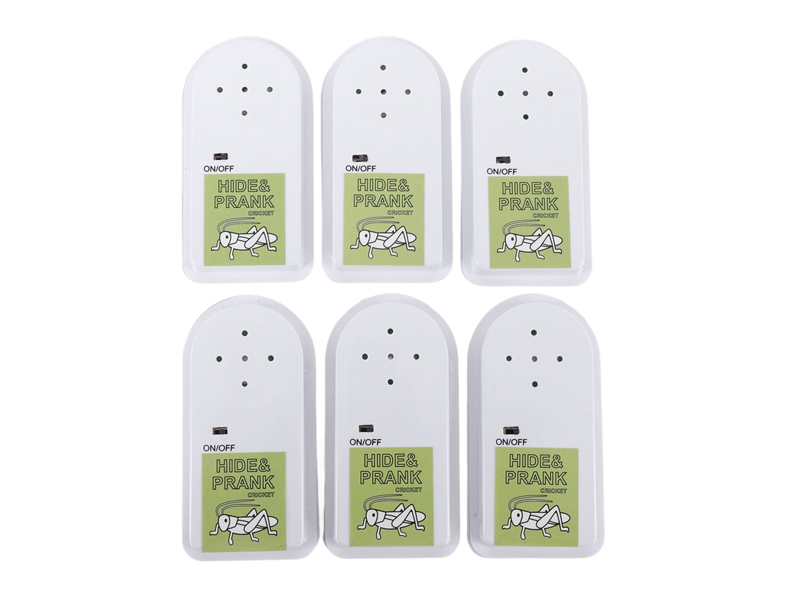 6 Cajas De Broma Con Sonido Realista De Grillos Para Bromas En Casa Y En La Oficina.