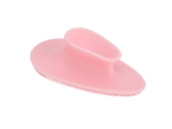 Cepillo De Limpieza Facial Multifuncional De Silicona Rosa