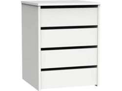 Cómoda MUEBLES PITARCH Turin (Blanco - Melamina - 61x46x45 cm)