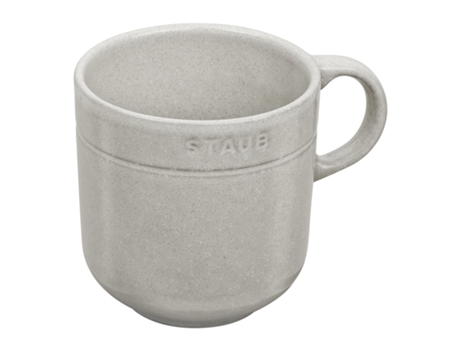 Dining Line Taza 350 ml, Cerámica, Blanco trufa STAUB