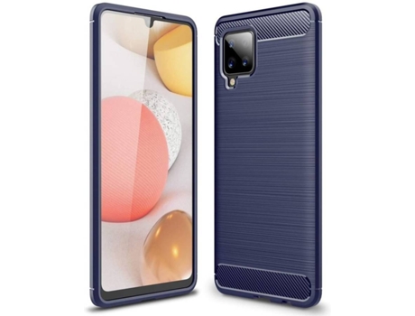Carcasa Samsung Galaxy A42 5G LMOBILE Carbono Azul