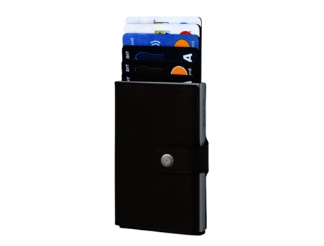 Cartera Fólio SAMSONITE Deslizante Alu Fit Marrón