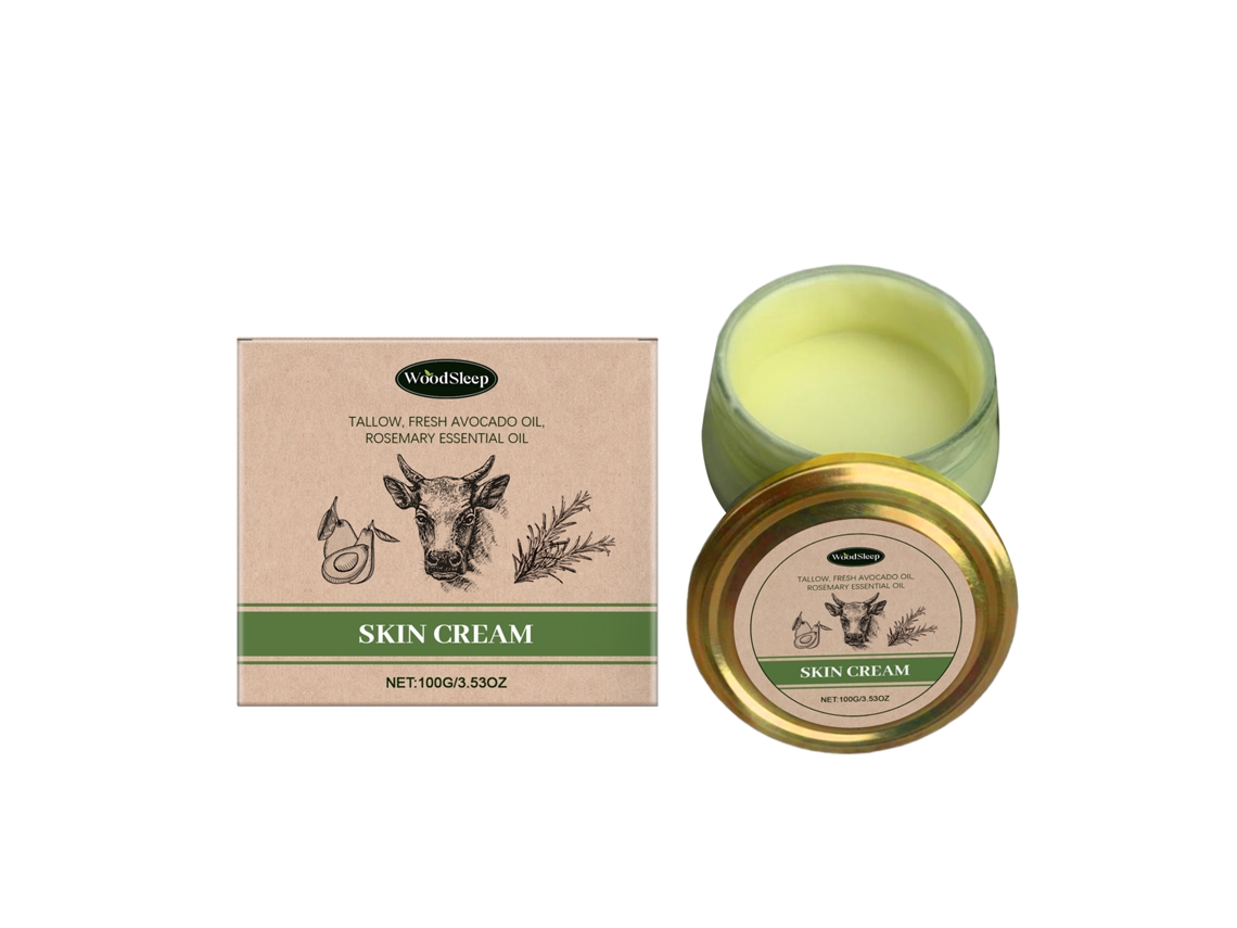 Crema de sebo para la piel