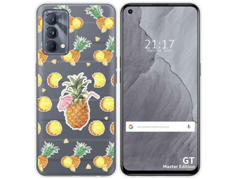 Carcasa Realme GT Master Edition TUMUNDOSMARTPHONE Dibujos Transparente Multicolor