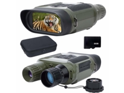 Binóculo De Visão Noturna Chronus Com Cartão Tf 32gb Zoom Digital Infravermelho 7x Hd Alcance Da Câmera 400m Para Navegação De Exploração De Saisiyiky
