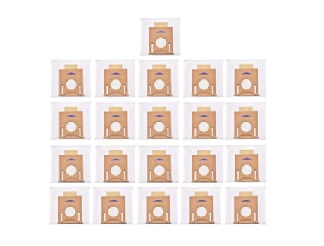 Saco de pó 21 peças para ecovacs deebot ozmo t8 aivi t8 max t8 t9 series