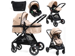 Trio Cochecito Bebé 3 en 1 0-22 kg BEBELISSIMO Nicea Beige