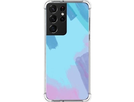 Carcasa Samsung Galaxy S21 Ultra 5G TUMUNDOSMARTPHONE Acuarela 10 Multicolor