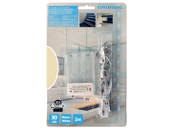Tira LED Blanco Cálido c/ Interruptor (a pilas) 2835 GRUNDIG - 2 metros