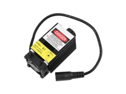 Módulo láser azul de 1,6 W y 450 nm con disipador de calor.